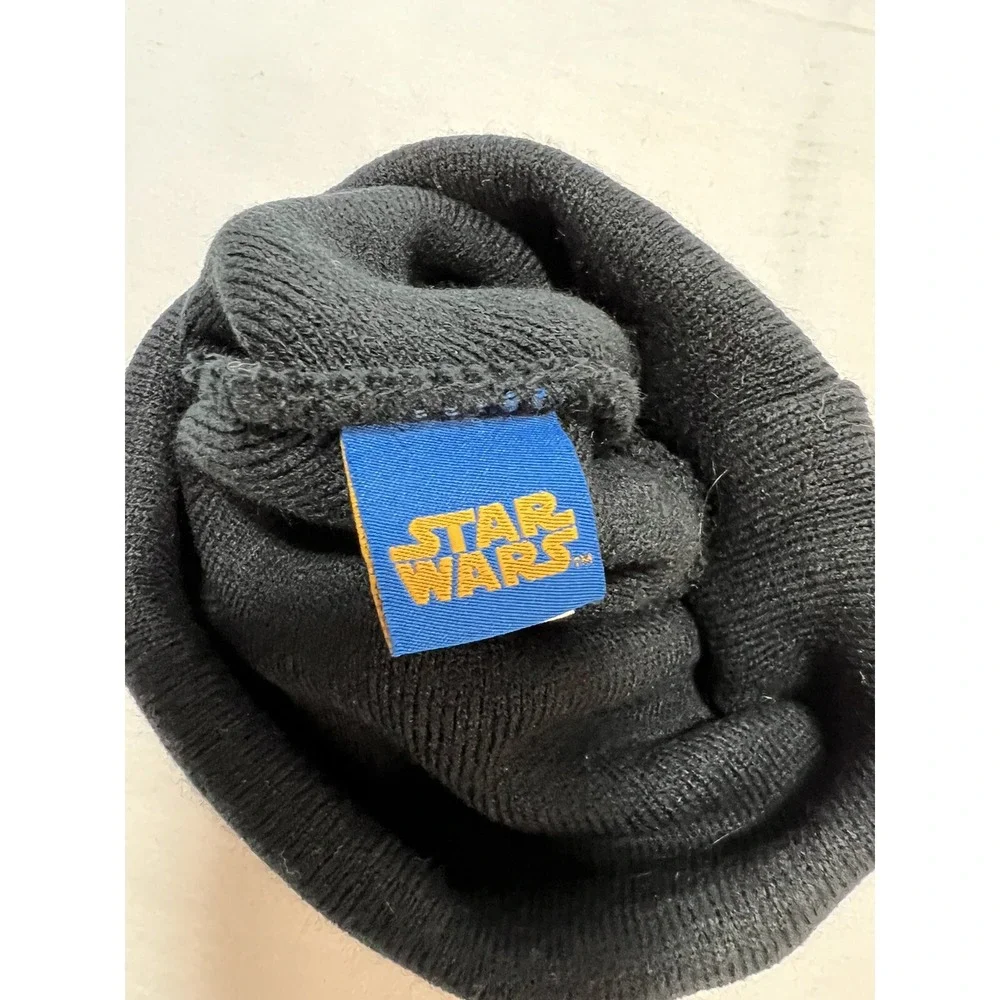 Star Wars Stormtrooper Cuffed Pom Knit Beanie Hat - Kids OS‎ NWT